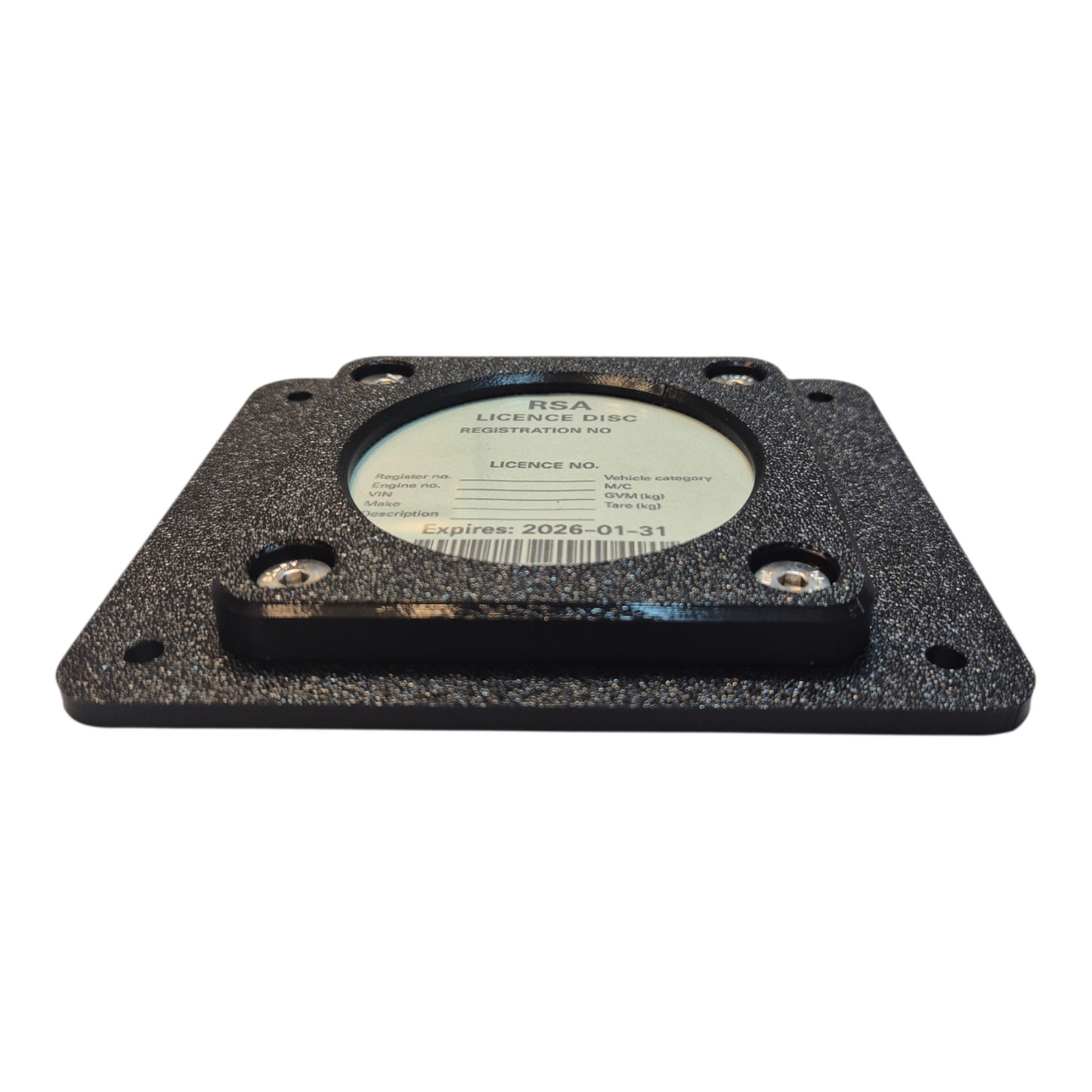 Heavy-Duty Licence Disc Holder - Single