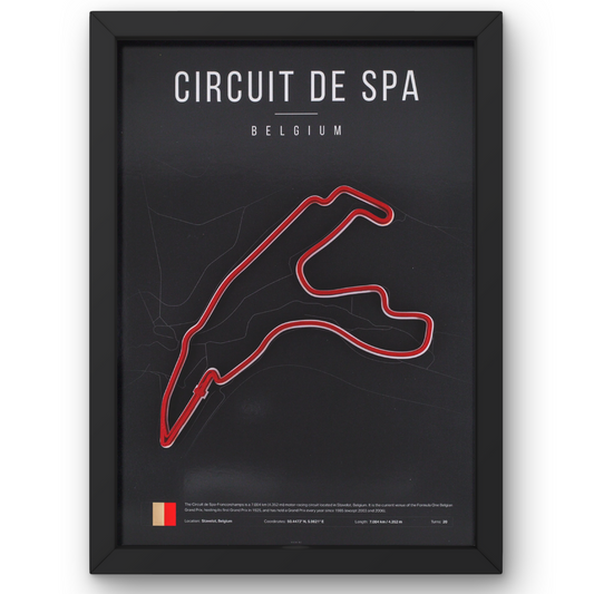 Formula 1 Track - Circuit De Spa