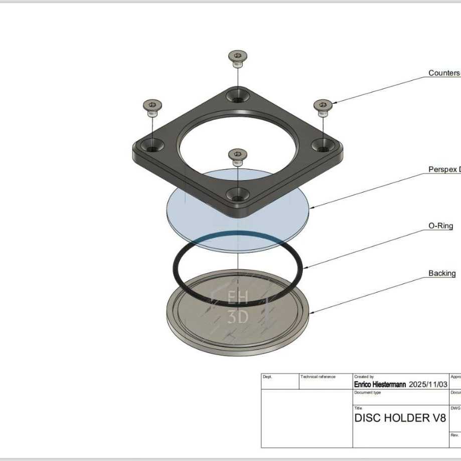 Heavy-Duty Double Licence Disc Holder | Trailer & Fleet Use | South Africa
